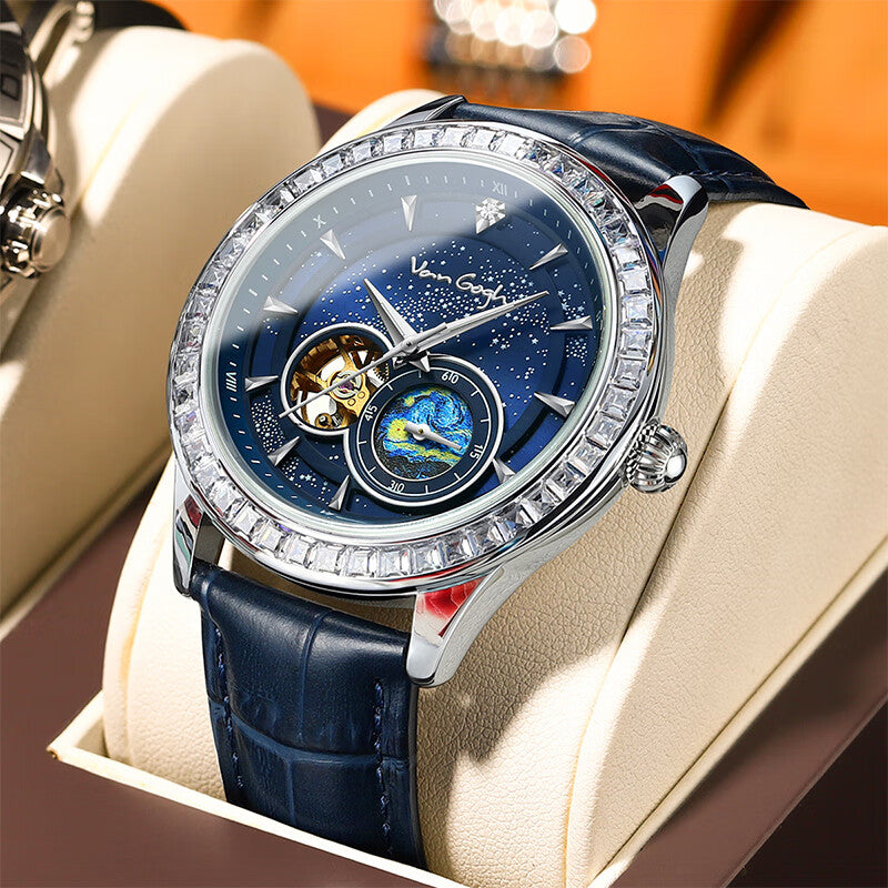 VanGogh Homme série Genève Art Montre mécanique automatique