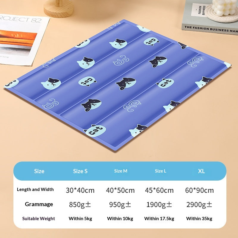 Coussin de gel de glace de refroidissement de chien