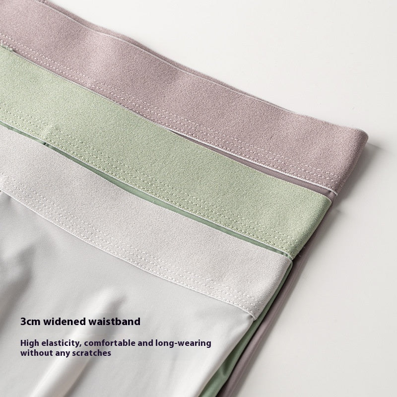 Sous-vêtements pour hommes en soie glacée 5A Antibactérien Mulberry Silk Sous-vêtements pour hommes