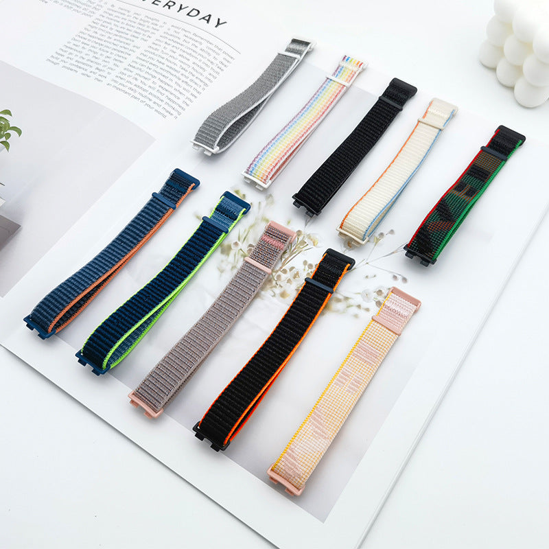 Bracelet velcro Nylon Loopback tout-match simple