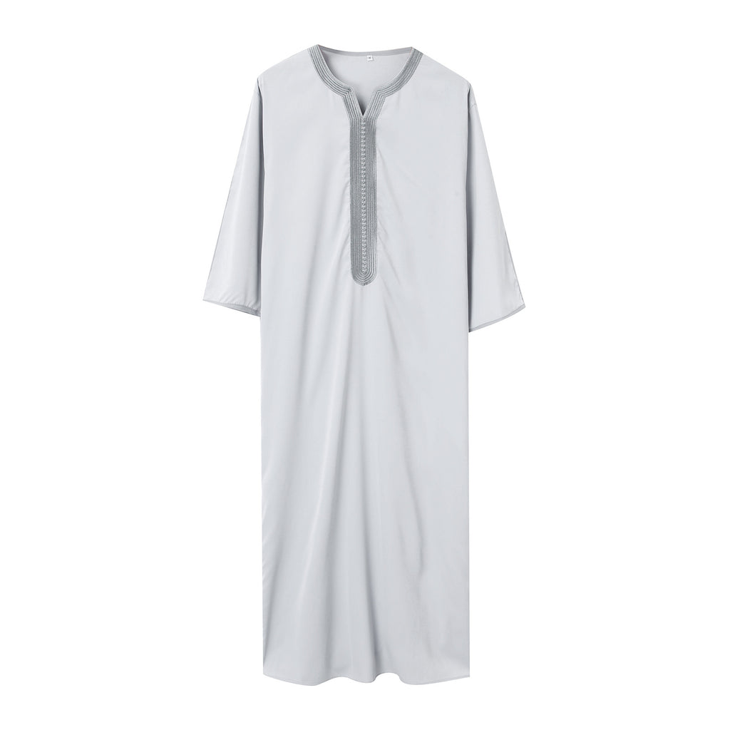 Fashion Nation Embroidered Dress for Men