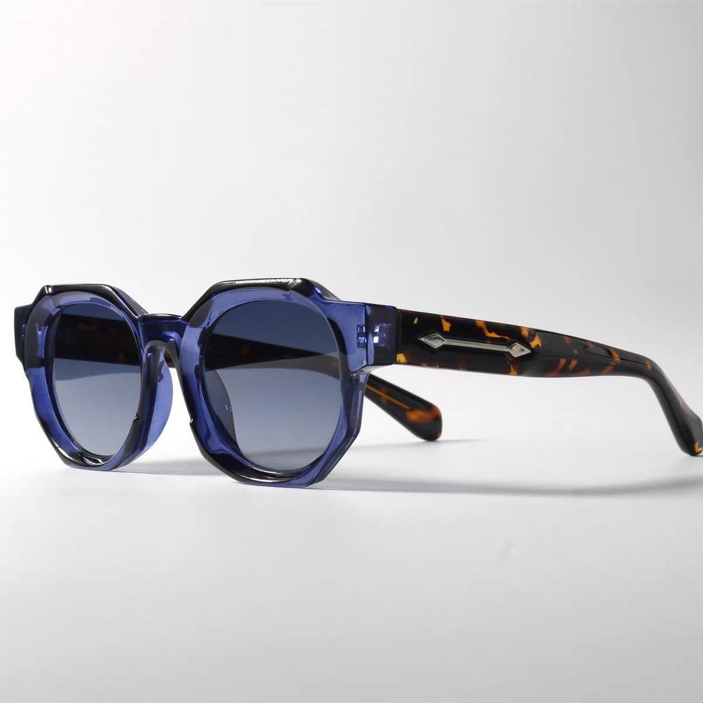 Couleur Collision Design Mode Mode Lunettes de soleil
