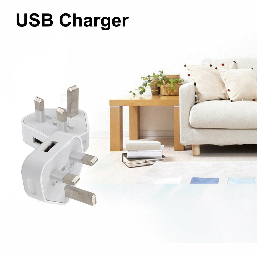 Adaptateur de secteur de prise USB 3 broches pour téléphones