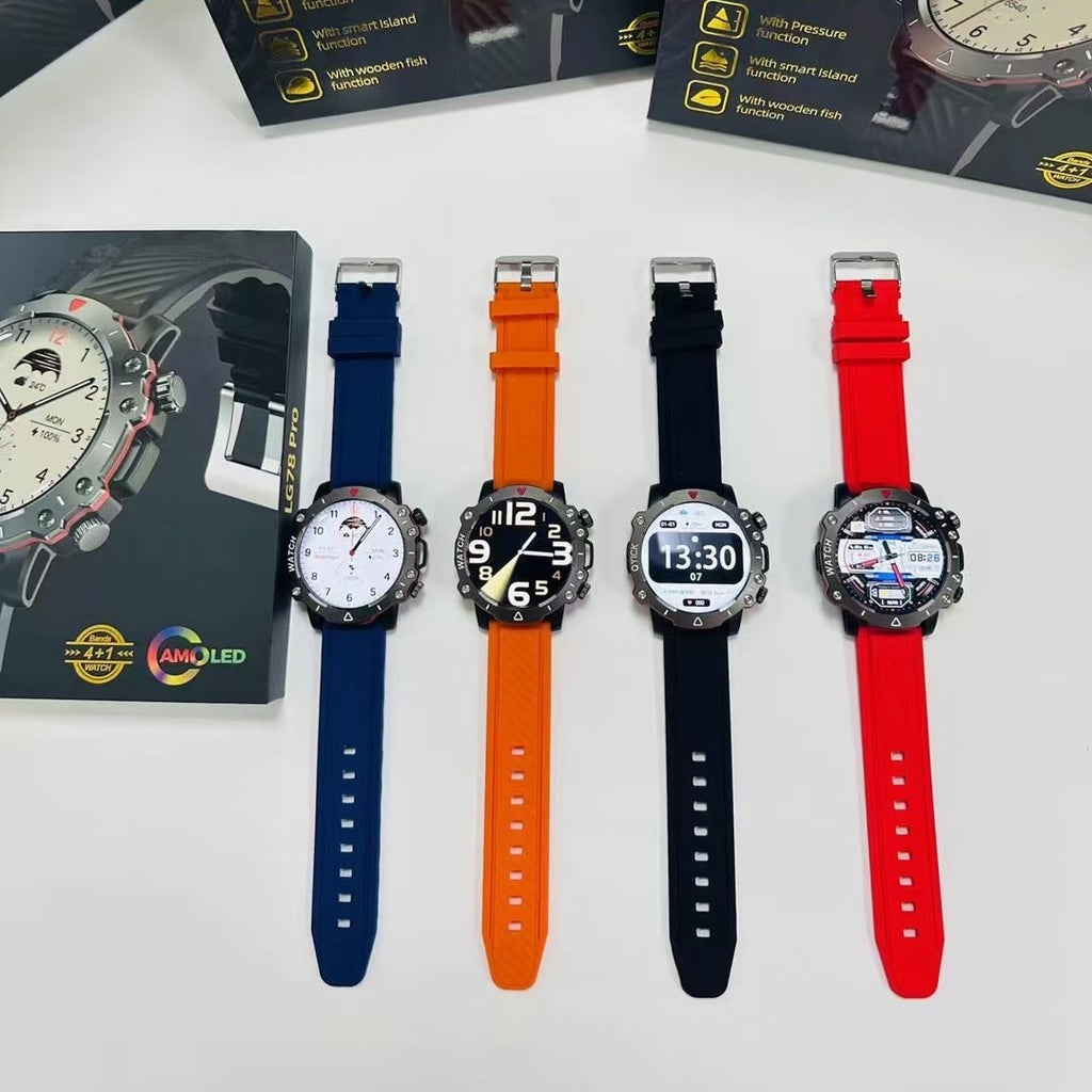 Bluetooth Smart Call Watch Heart Rate Blood Pressure Sport Style