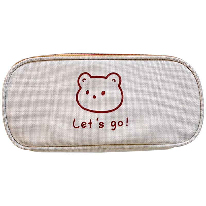 Littérature et Art Oxford Cloth Student Crayon sac de papeterie Box