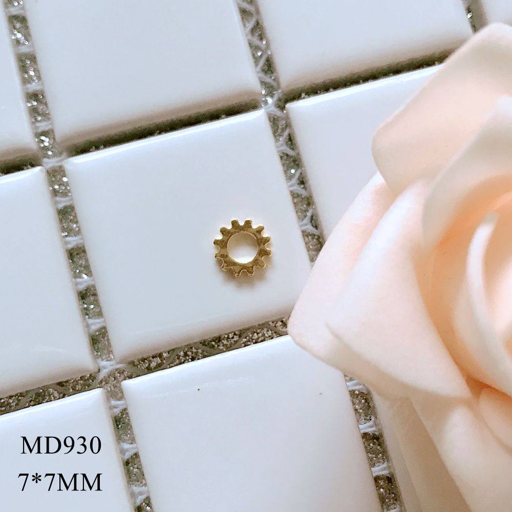 Bijoux simples en alliage de ongles non diamant