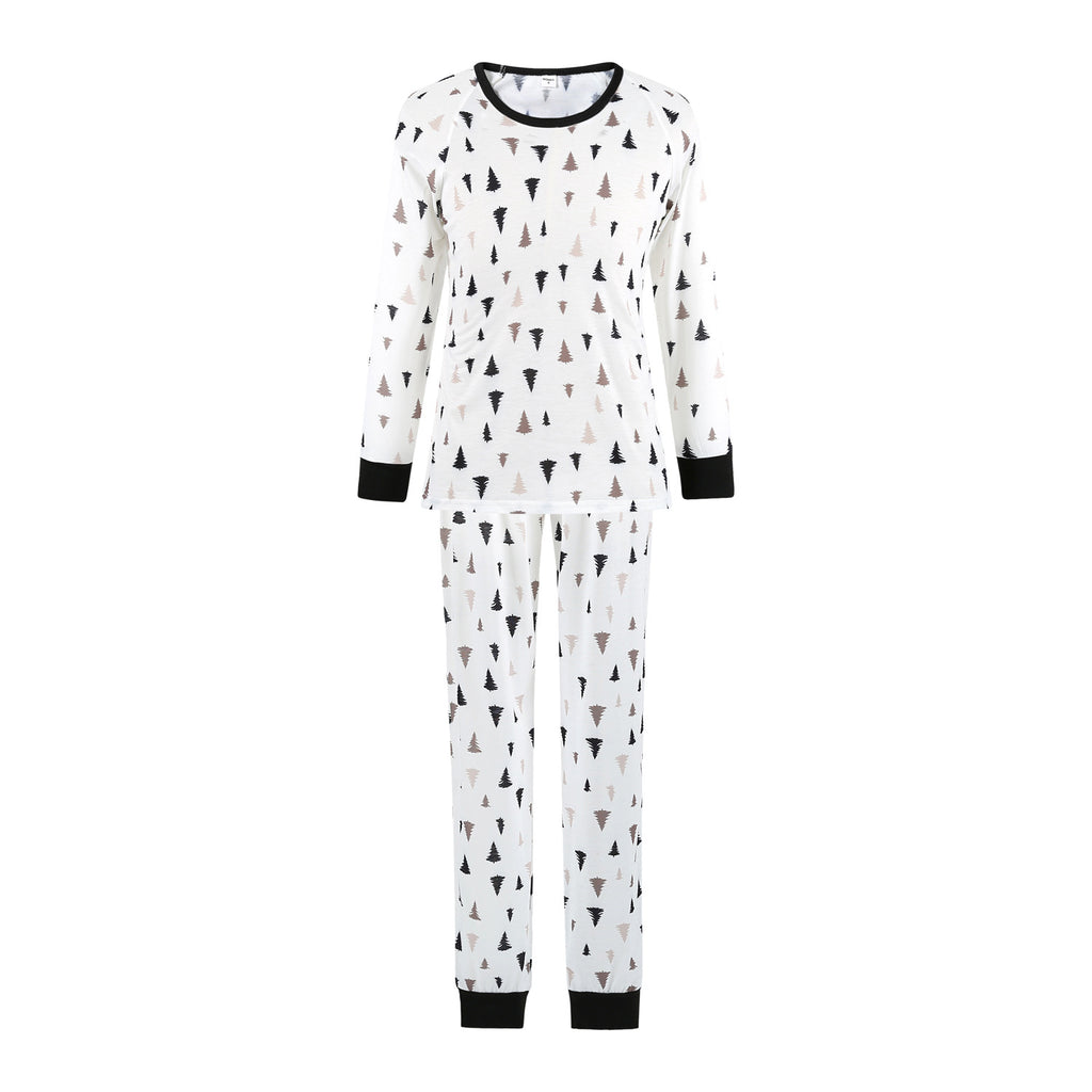 Famille Arbre de Noël Porter Pajamas Imprimer
