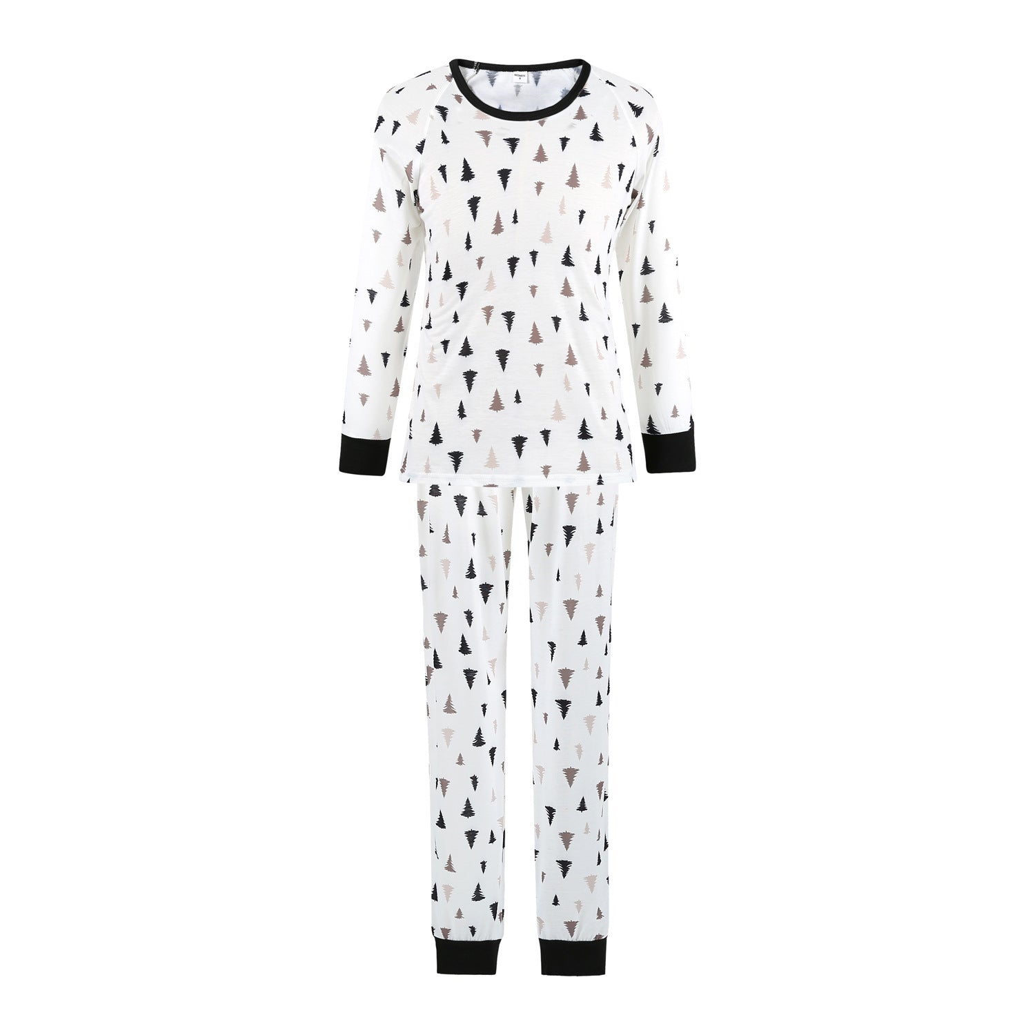 Famille Arbre de Noël Porter Pajamas Imprimer