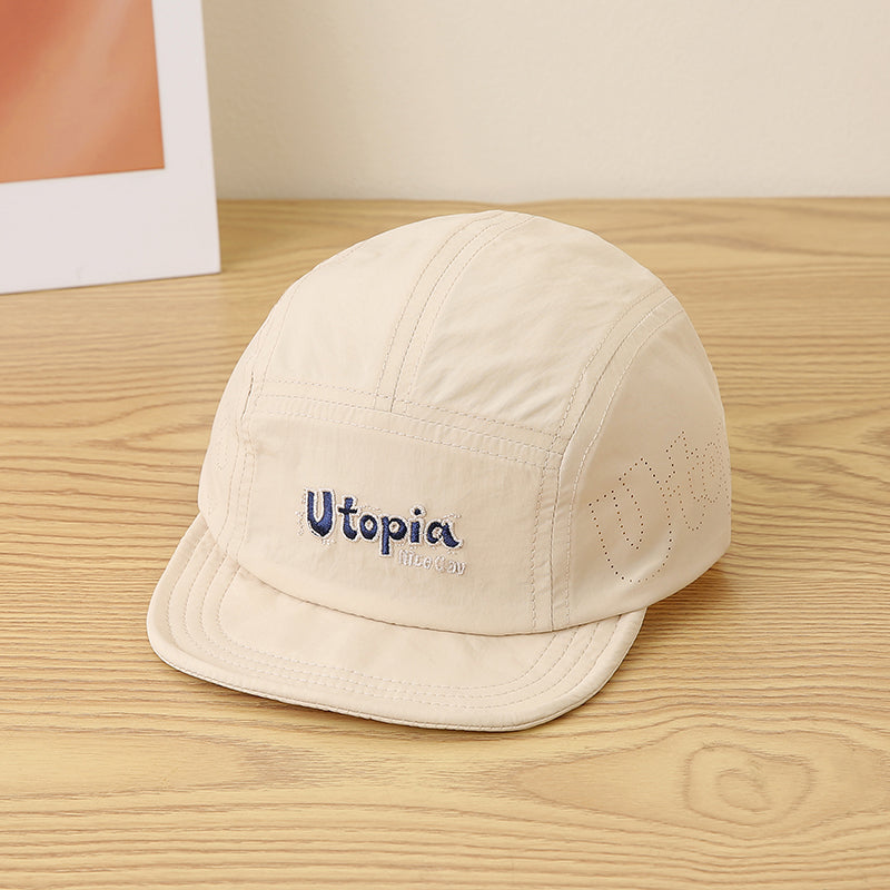 Single-color Children's English Alphabet Brodé Ajustable Imperméable Léger Sim