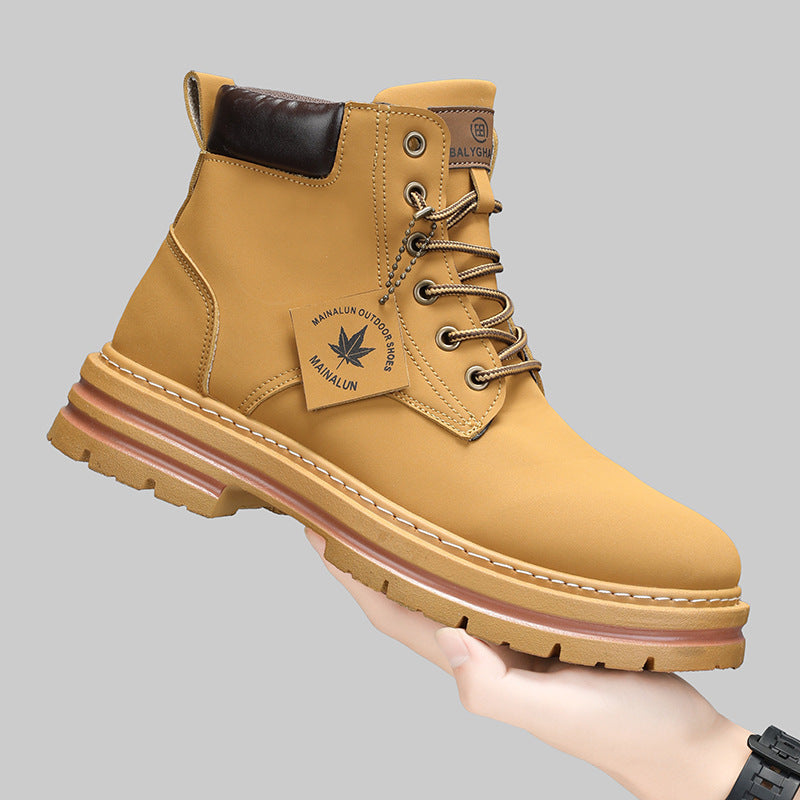 Bottes de travail tendance hiver pour adolescents