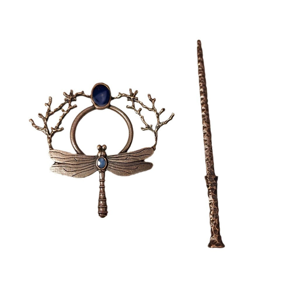 Dragonfly Branch Gem Hairpin Accessoires capillaires personnalisés pour femmes