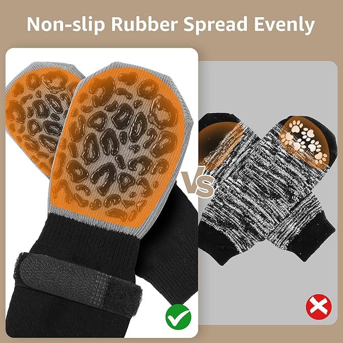 Chaussettes pour animaux imperméables et antidérapantes pour chiens