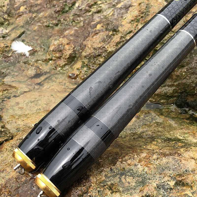 Carbon court-section Stream Carp Hand Rod pour la pêche plate-forme