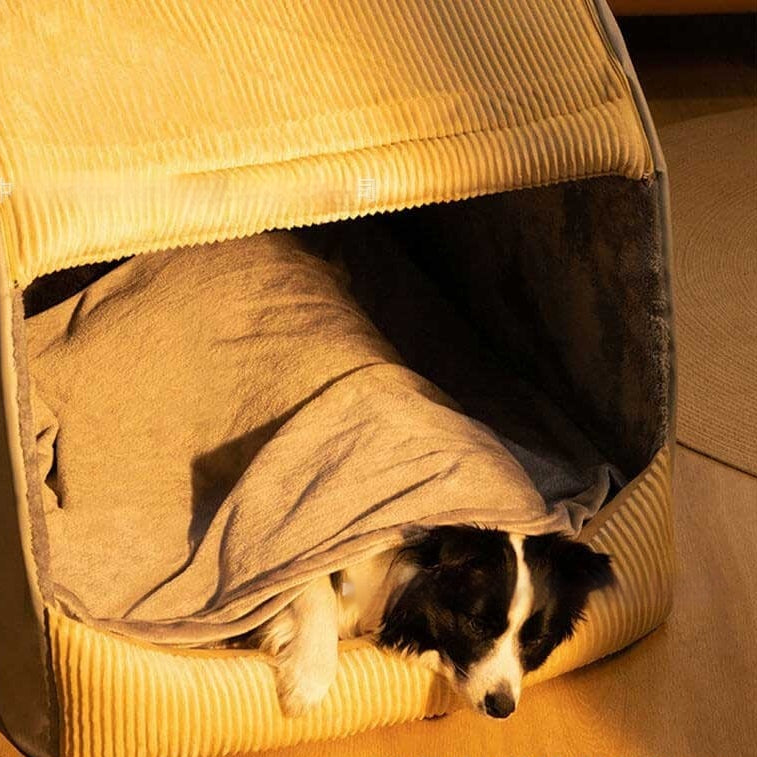Maison de chien détachable et lavable toute la saison