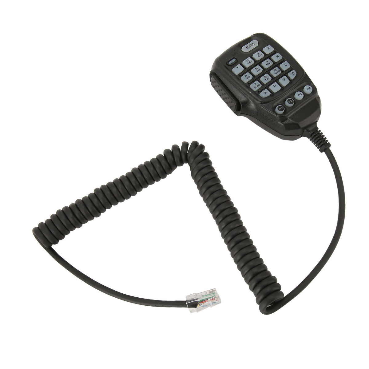 2 Way Radio Handheld Speaker Mic Professional Walkie Talkie Speaker Microphone avec bouton