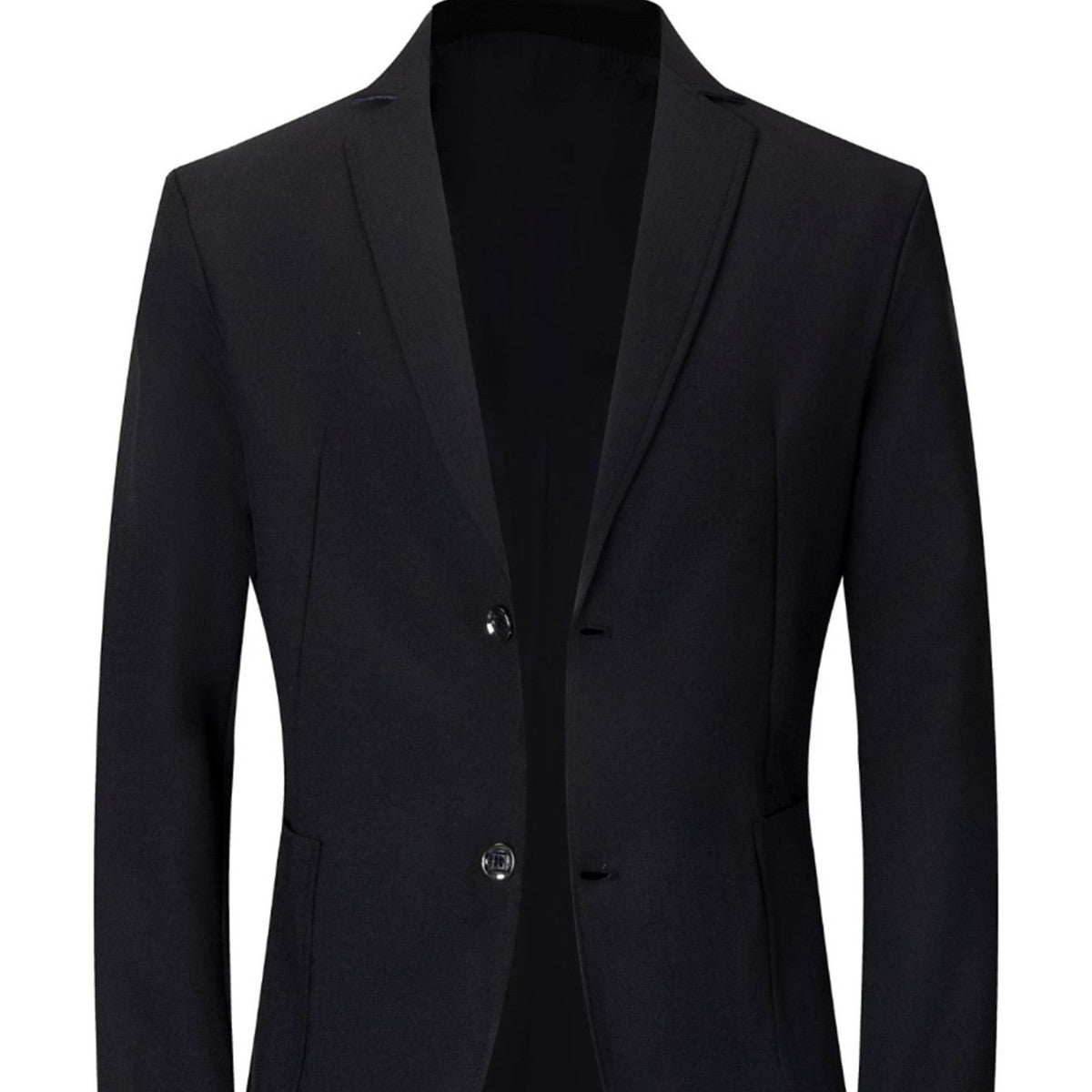Costume mince en couleur unie