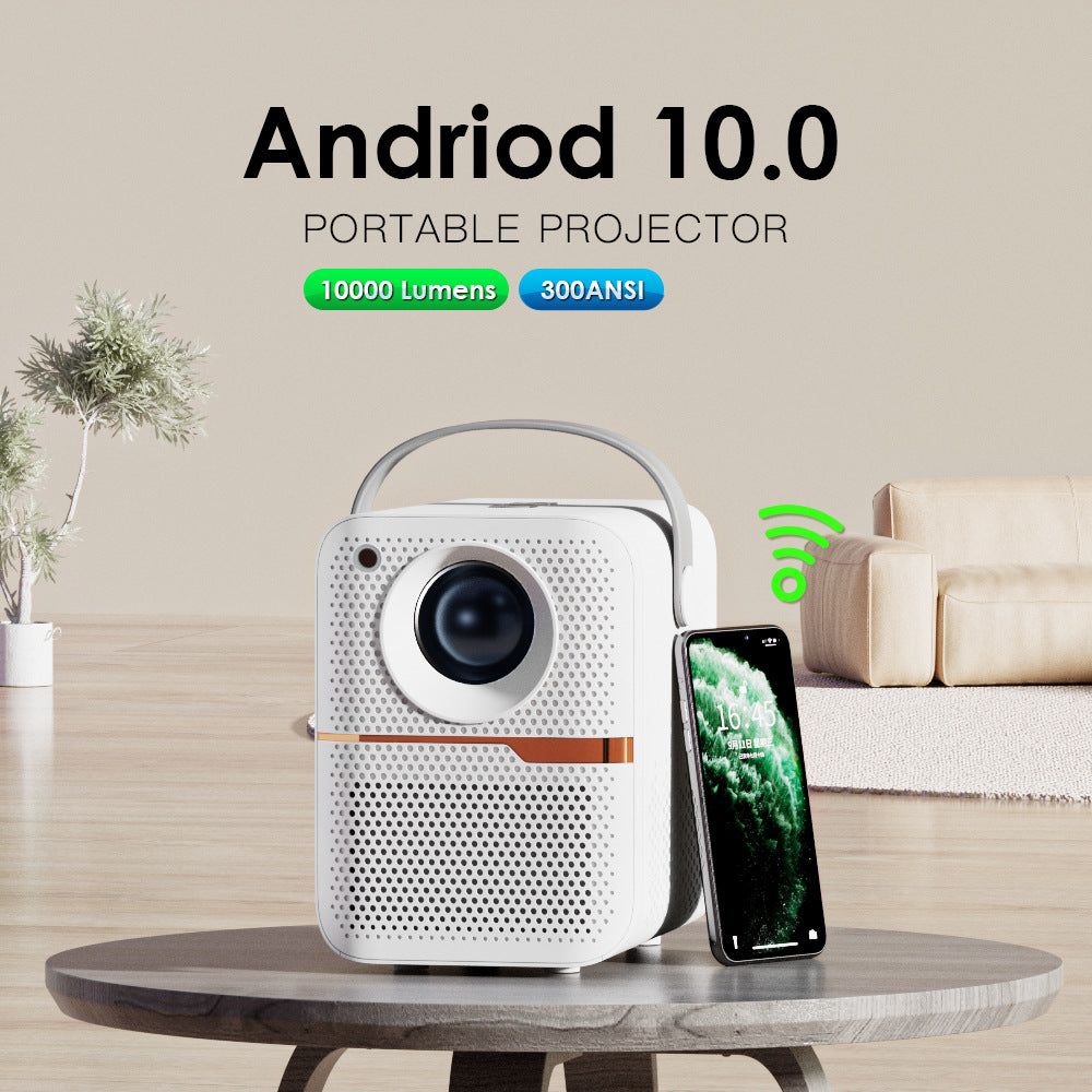 P10 Super clair Maison Mini Projecteur LCD portable Projecteur Android Extérieur