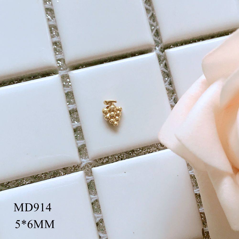 Bijoux simples en alliage de ongles non diamant