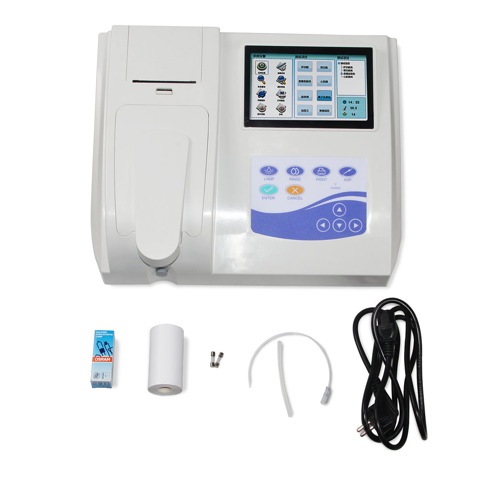 CONTEC BC300 Semi Auto Biochimie Analyseur de sang écran tactile Multi paramètres Prin libre