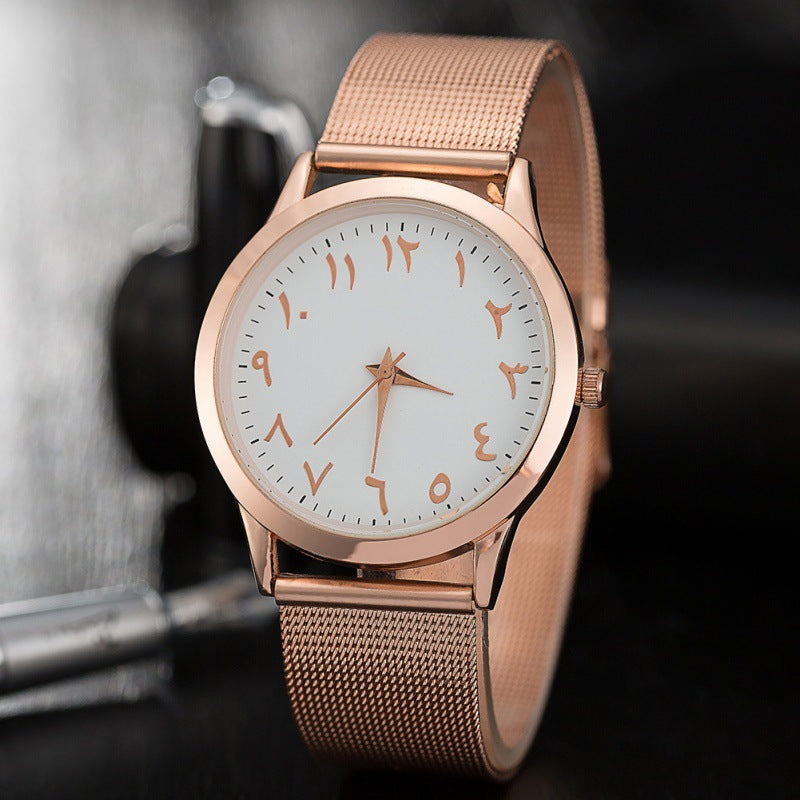 Montre élégante avec un design de cadran distinct