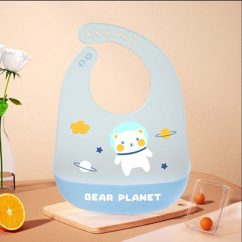Bébé Manger silicone imperméable Bib