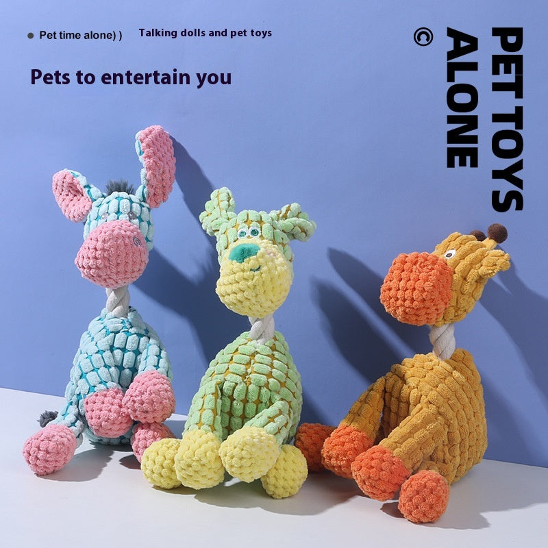 Jouet de chien chien Bite de son jouet en peluche interactive