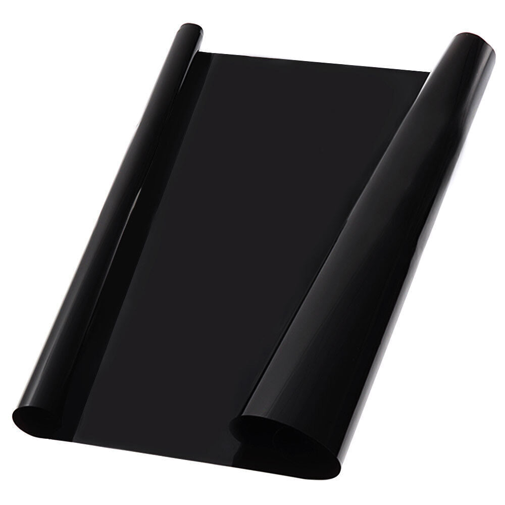 6M X 75CM CAR WINDOW TINT FILM KIT TINTING SUPER DARK BLACK LIMO À TUBE