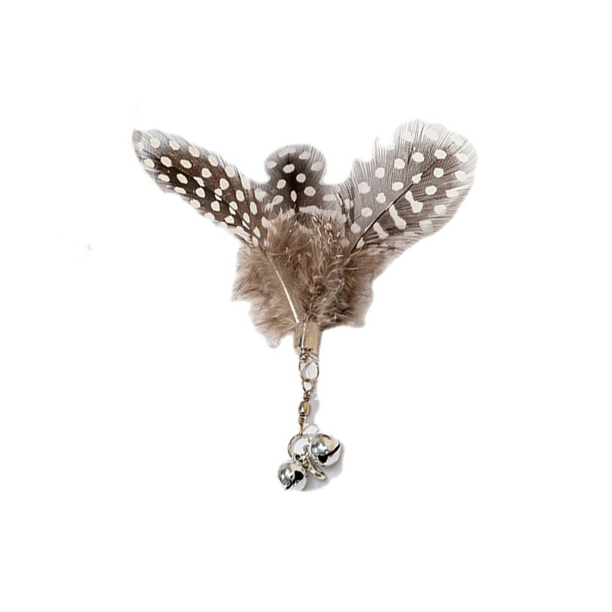 Tête de remplacement de plumes Cat Teaser Wand avec Bell