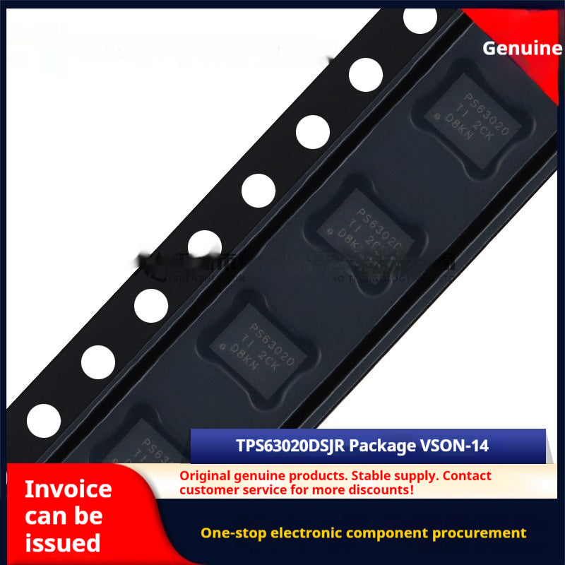 Produit authentique original TPS63020DSJR VSON-14 TPS63020 Convertisseur de Buckboost haute efficacité