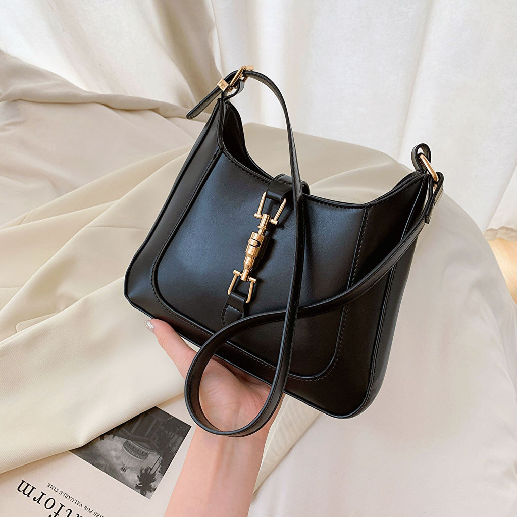 Sac texturé de style occidental en forme de baguette