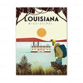 Affiche de voyage de la ville Peinture toile Art Décor