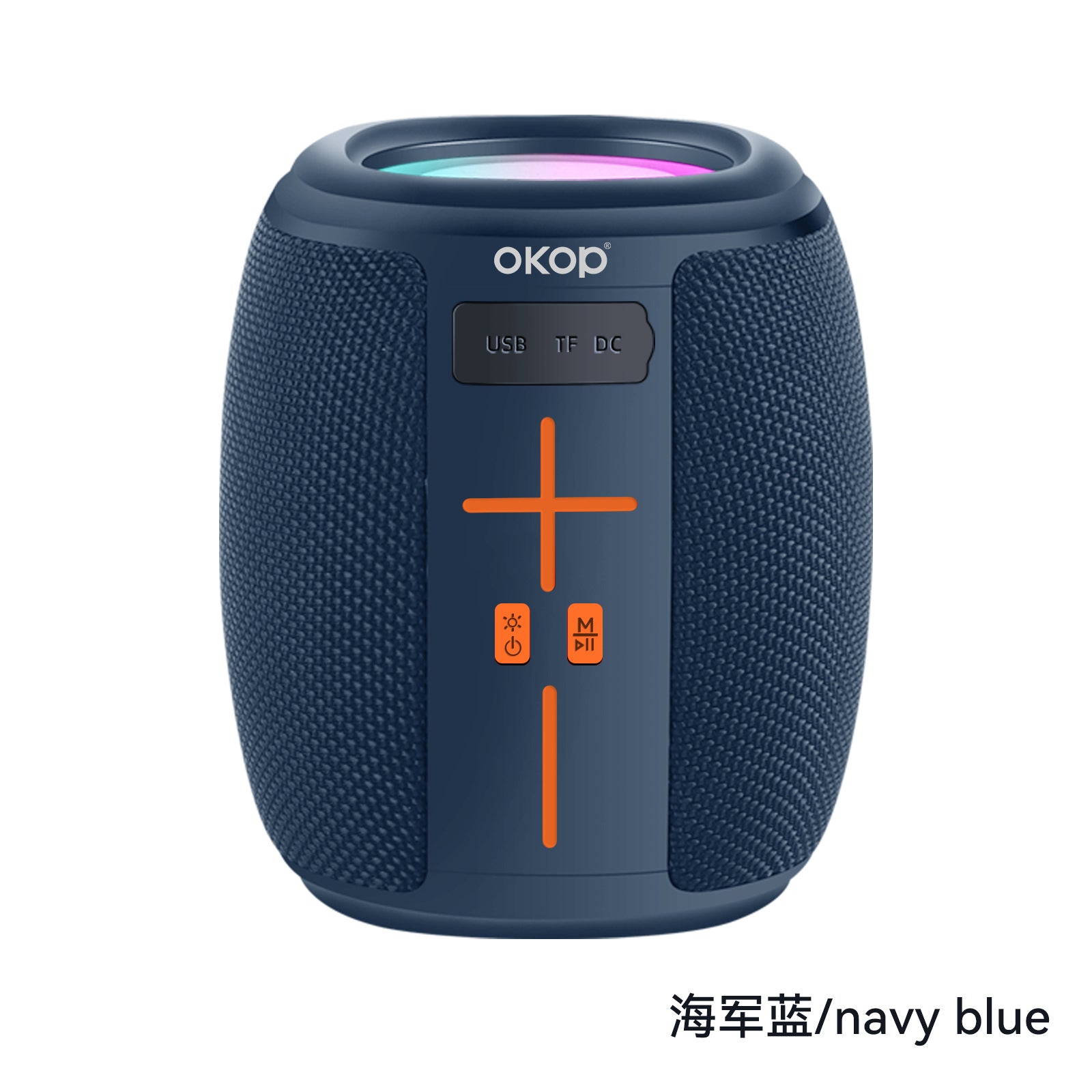 KP-539 Haut-parleur bluetooth extérieur portable Best-Selling Double aimant Basse lourde RGB Ambient
