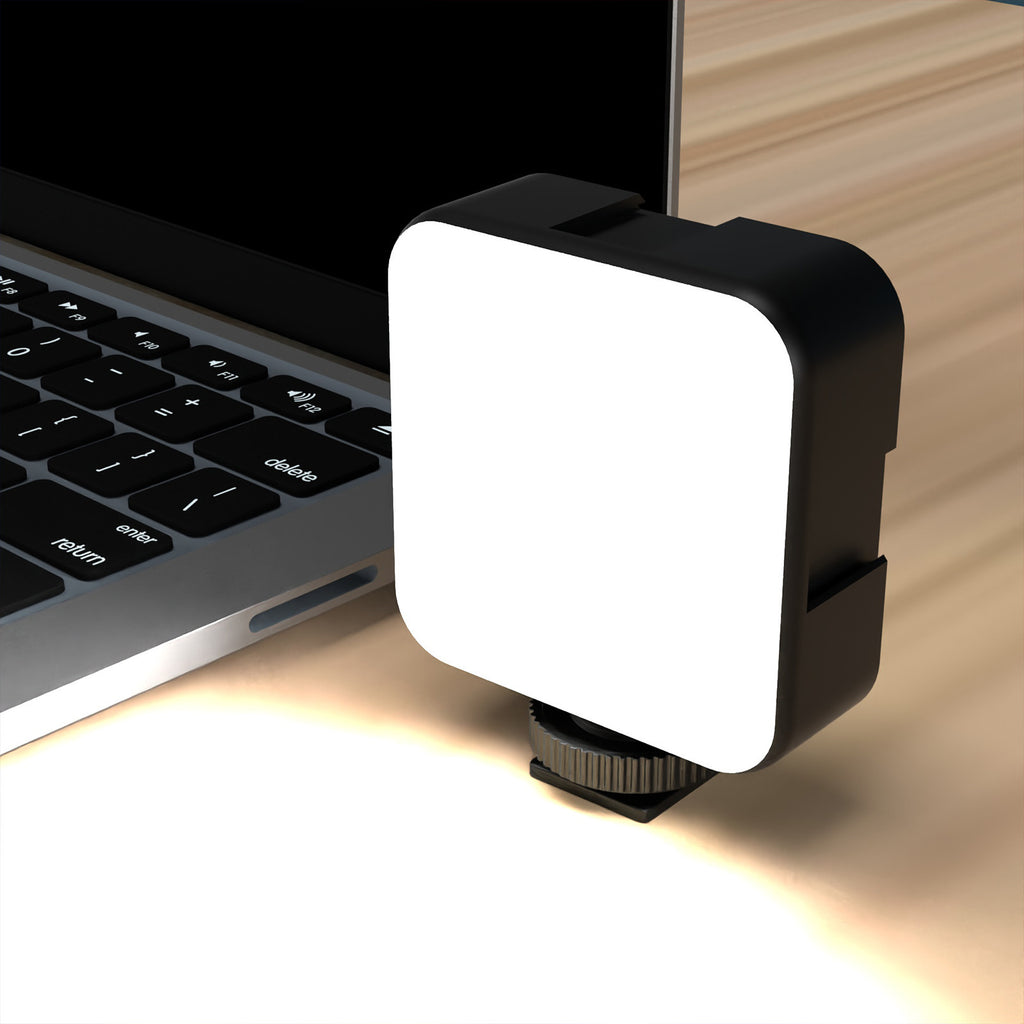 SOONPHO Vidéo Conférence 5600K LED vidéo lumière Cube Ordinateur portable