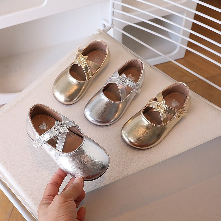Chaussures en cuir printemps & automne pour enfants
