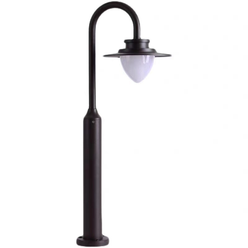 Lampe extérieure étanche de jardin léger en forme de cœur