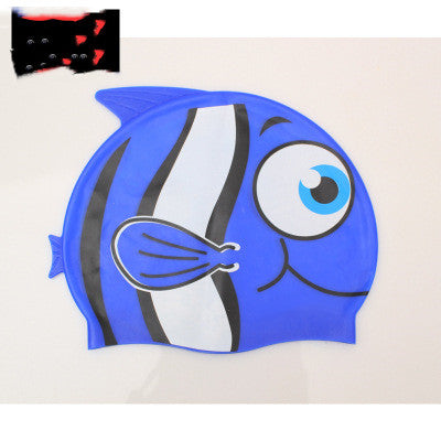 Silicone Cap de natation pour enfants Cute Caricature