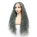 Hotte de cheveux bouclée longue fibre chimique