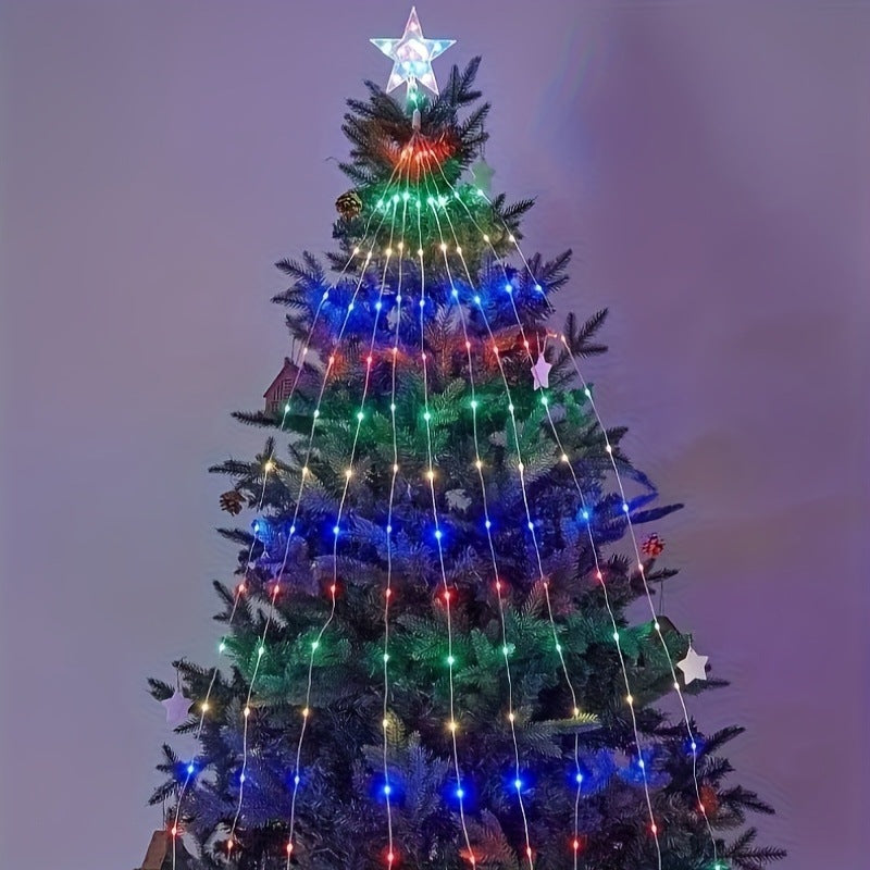 Décoration de Noël LED String Lights Décoration extérieure