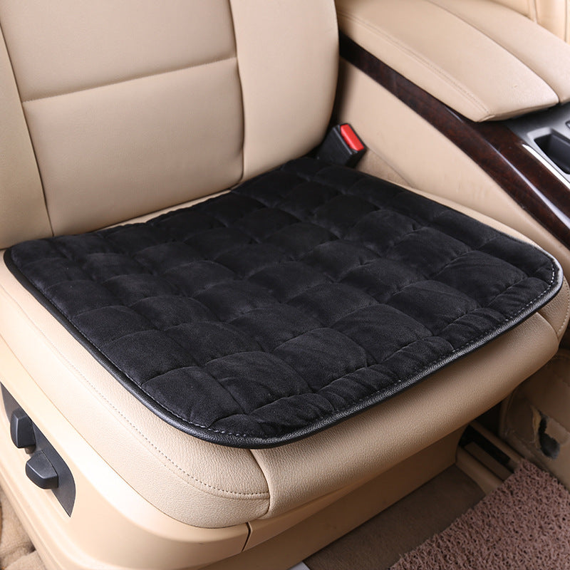 Coussin en peluche de voiture Ensemble en trois parties sans attache Non-dérapant sans dossier