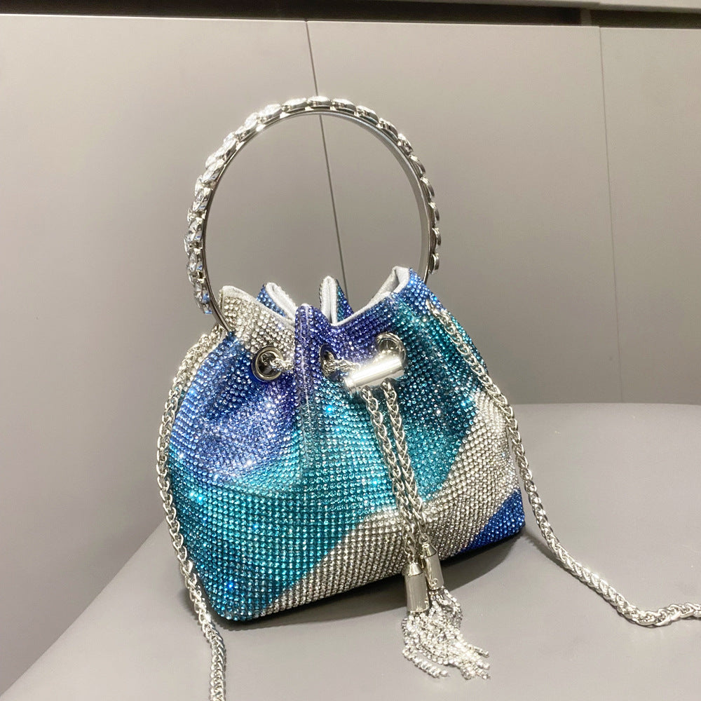 Sac à main en diamant brillant européen et américain pour les femmes