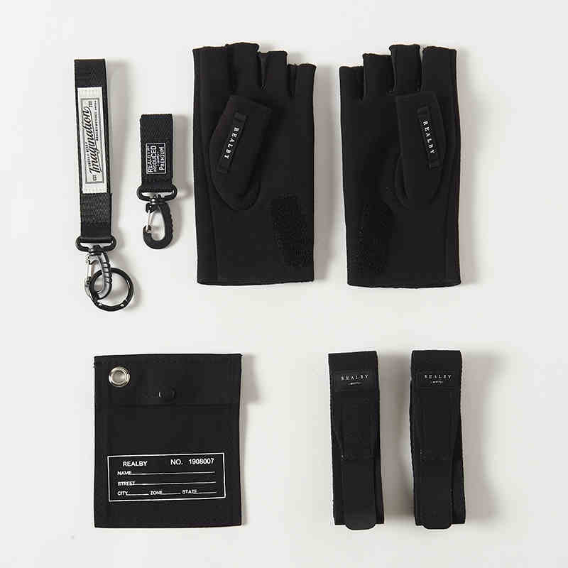 Gants de sport demi-doigts de boxe de fitness pour hommes Bande de bande intégrée