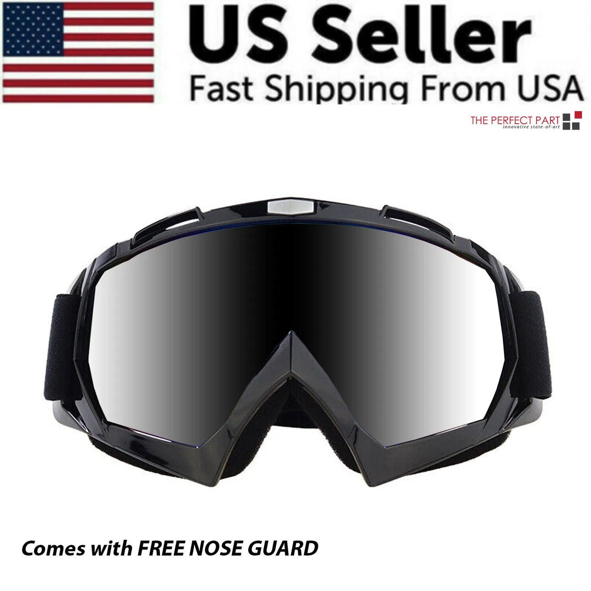 Motocross Goggles Racing hors route Dirt Bike VTT UTV BMX MX XC Moto Eyewear
