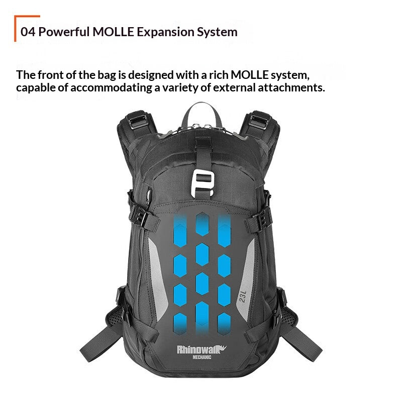 Sac à dos moto pour casques