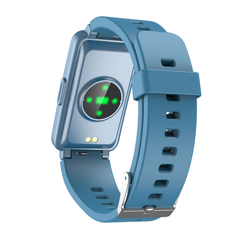Bluetooth Pedomètre Fréquence cardiaque Pression artérielle Sang Oxygène Musique Météo Bracelet sportif
