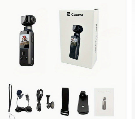 Caméra de sport 4K HD Anti Shake Pocket Mini