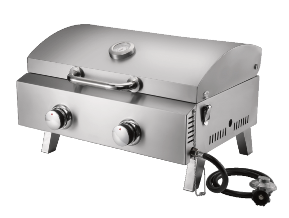 Grille extérieure portable en acier inoxydable