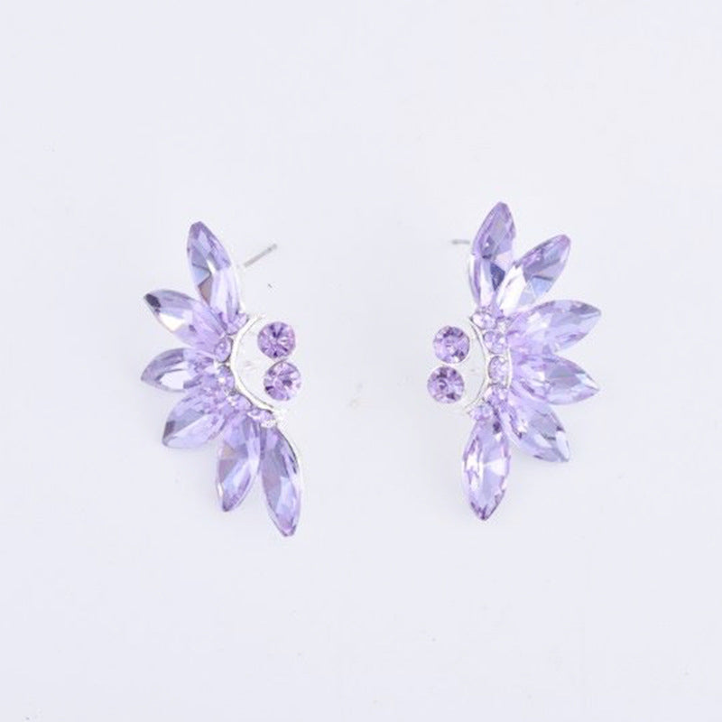 Alliage cristal Fleurs Mariage Cheveux de mariée Ornements