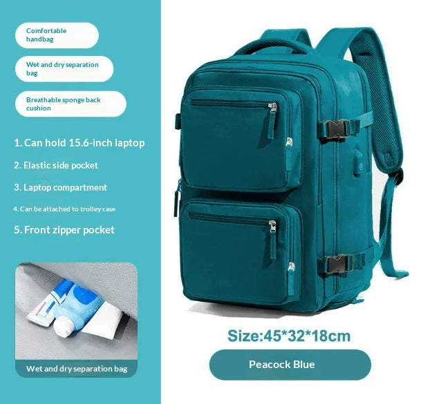 Sac à dos de voyage léger et spacieux idéal pour bagages et randonnées en plein air