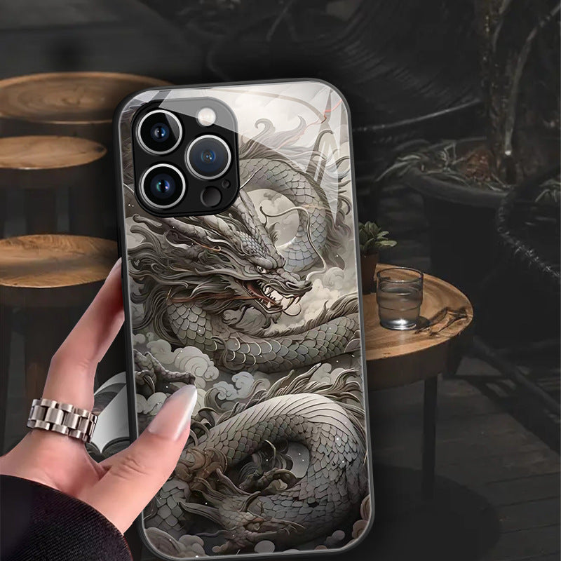 Chinese Dragon Phone Case Style ethnique avancé