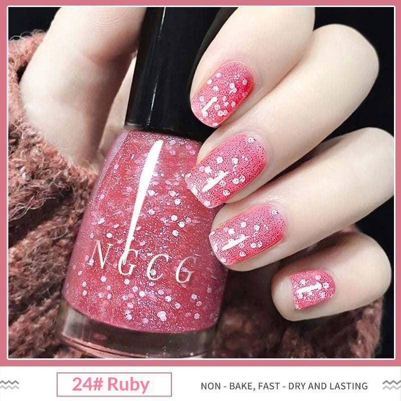 Non-cuisson Non-cuit 28-couleur Nail Polonais